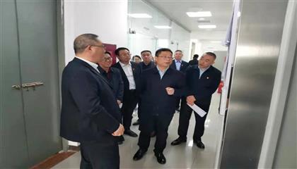 市委常委、組織部長(zhǎng)張鵬飛蒞臨遂寧興業(yè)集團(tuán)調(diào)研